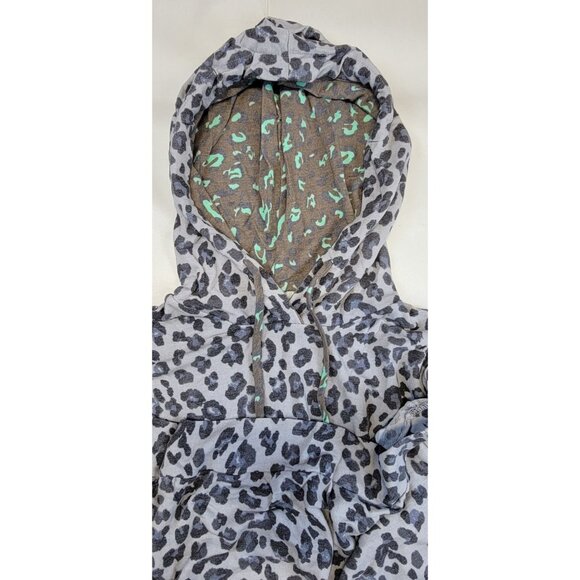 White Birch Hoodie Pullover Leopard Lightweight Sweatshirt Womens 1X New in Bag - Picture 8 of 10